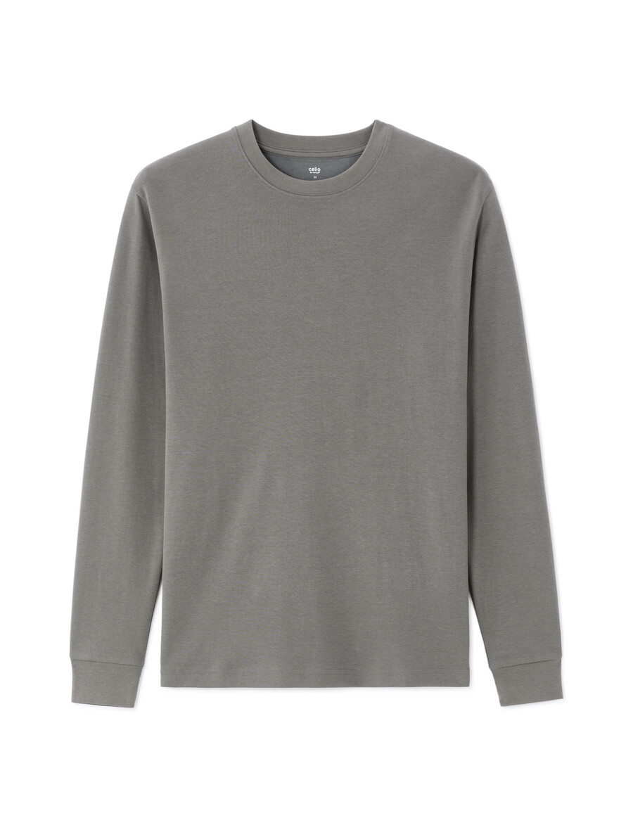 oversized langarm-t-shirt