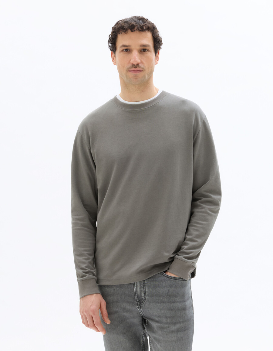 oversized langarm-t-shirt