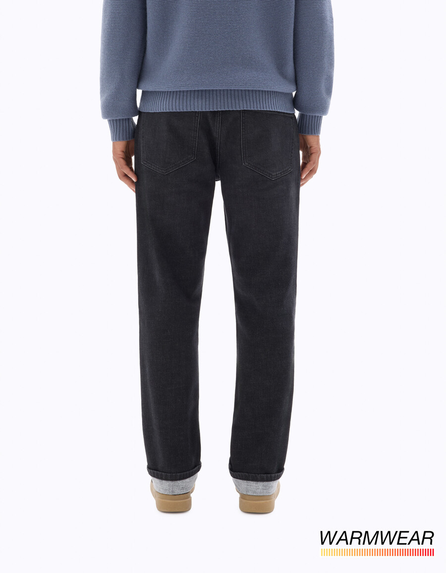 gerade geschnittene thermolite stretch-baumwolljeans
