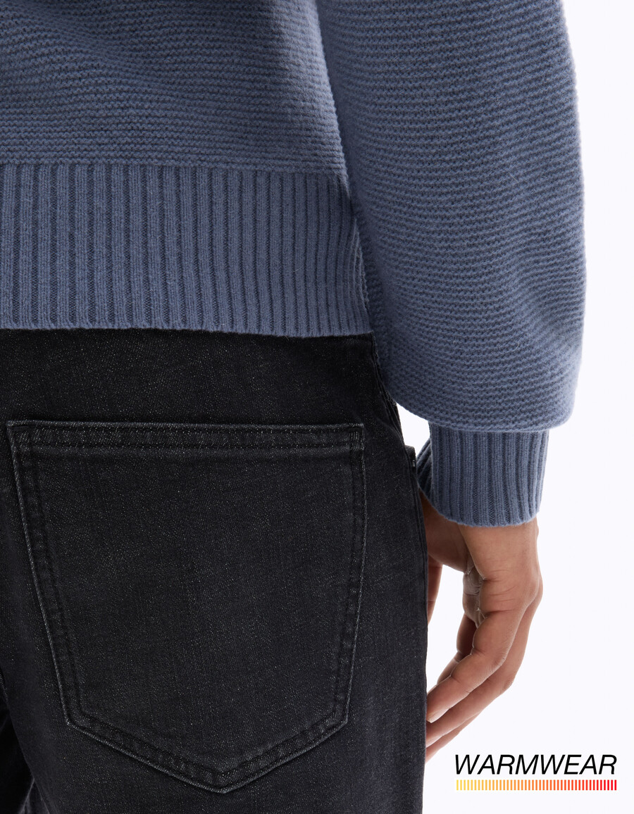 gerade geschnittene thermolite stretch-baumwolljeans